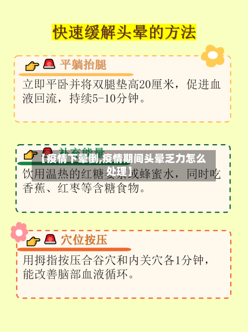 【疫情下晕倒,疫情期间头晕乏力怎么处理】-第3张图片