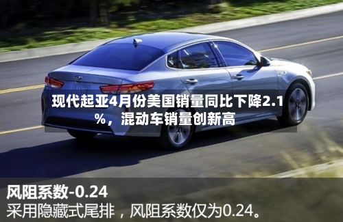 现代起亚4月份美国销量同比下降2.1%，混动车销量创新高-第2张图片
