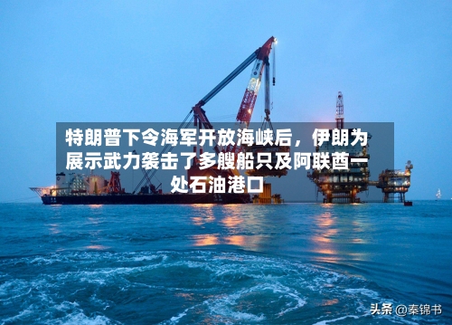 特朗普下令海军开放海峡后，伊朗为展示武力袭击了多艘船只及阿联酋一处石油港口-第3张图片