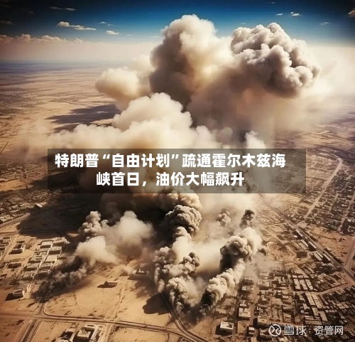 特朗普“自由计划”疏通霍尔木兹海峡首日，油价大幅飙升